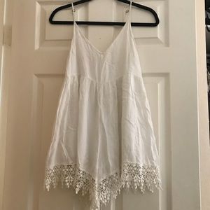 LF White Romper